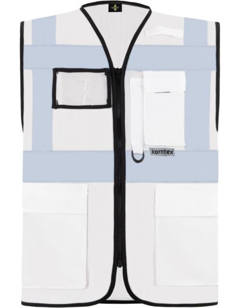 Vestă de lucru multifuncțională cu buzunare